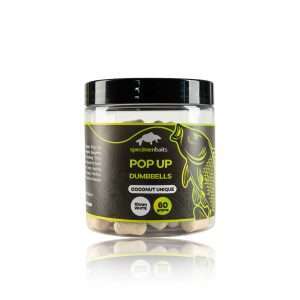 Pop Up Dumbbells Coconut White