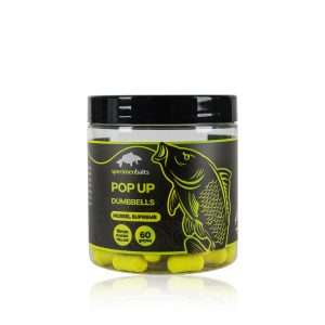 Pop Up Dumbbells Mussel Fluoro Yellow