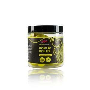Pop Ups Coconut Fluoro Yellow 15 mm.